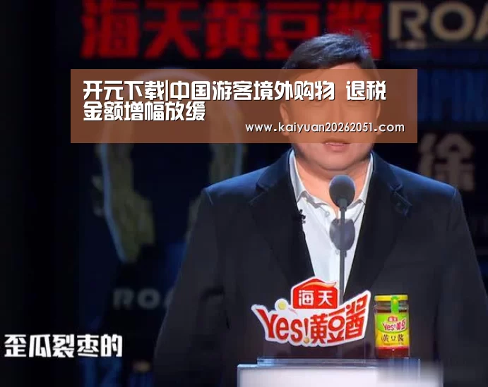 开元下载|中国游客境外购物 退税金额增幅放缓(图4) 开元真人
